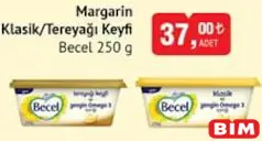 BECEL MARGARİN KLASİK/TEREYAĞI KEYFİ 250 G BECEL MARGARİN KLASİK/TEREYAĞI KEYFİ 250 G